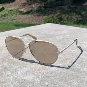 Rag & Bone Unisex Aviator Sunglasses